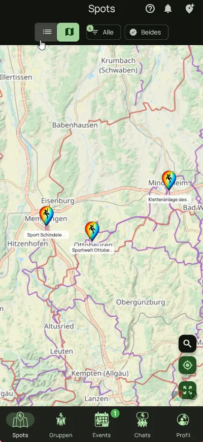 Wo könntet ihr als nächstes Klettern?